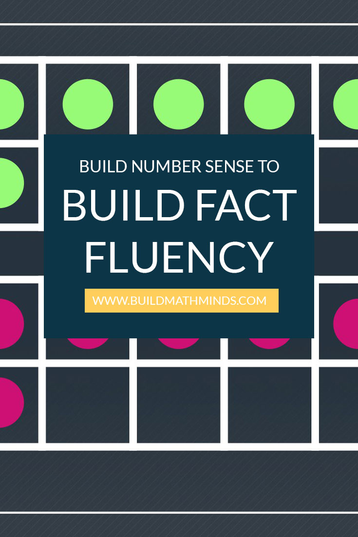 Fact Fluency Part 2 Build Number Sense To Build Fact Fluency The 